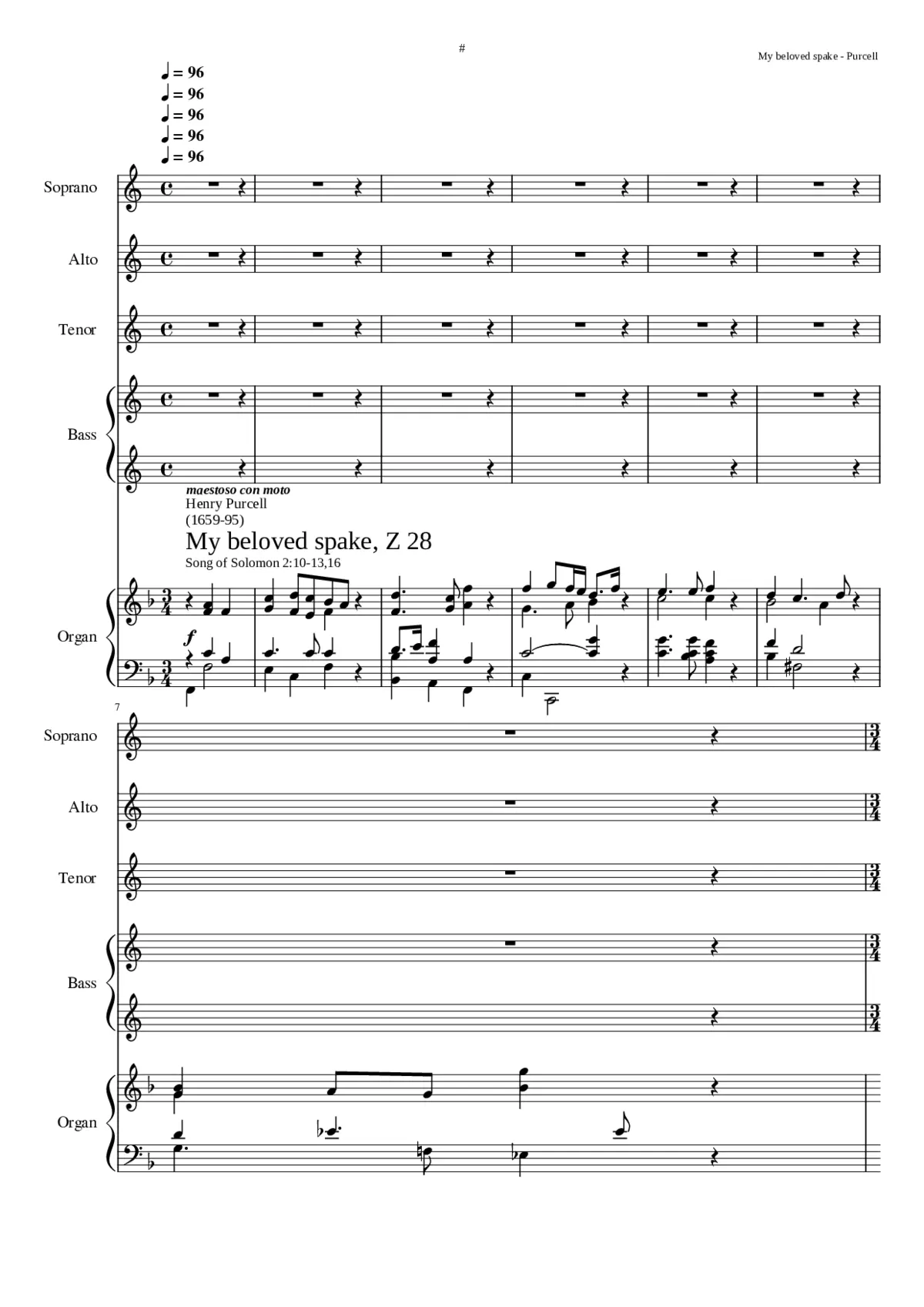 My beloved spake Z 28 - Page 1