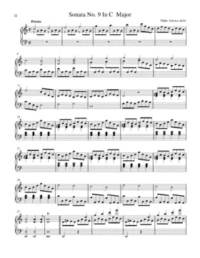 Keyboard Sonata in C major, R.9