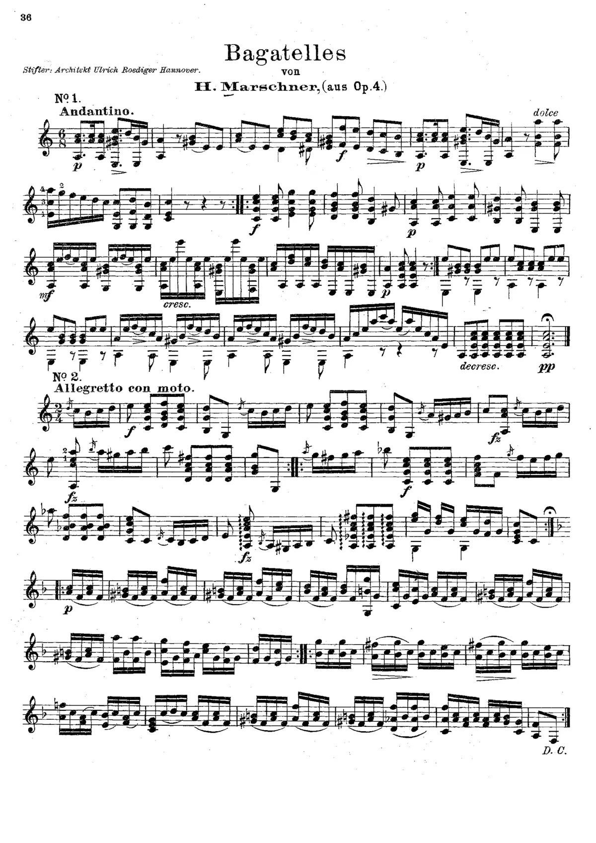 12 Bagatelles - Page 1