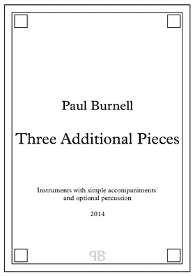 Three Additional Pieces