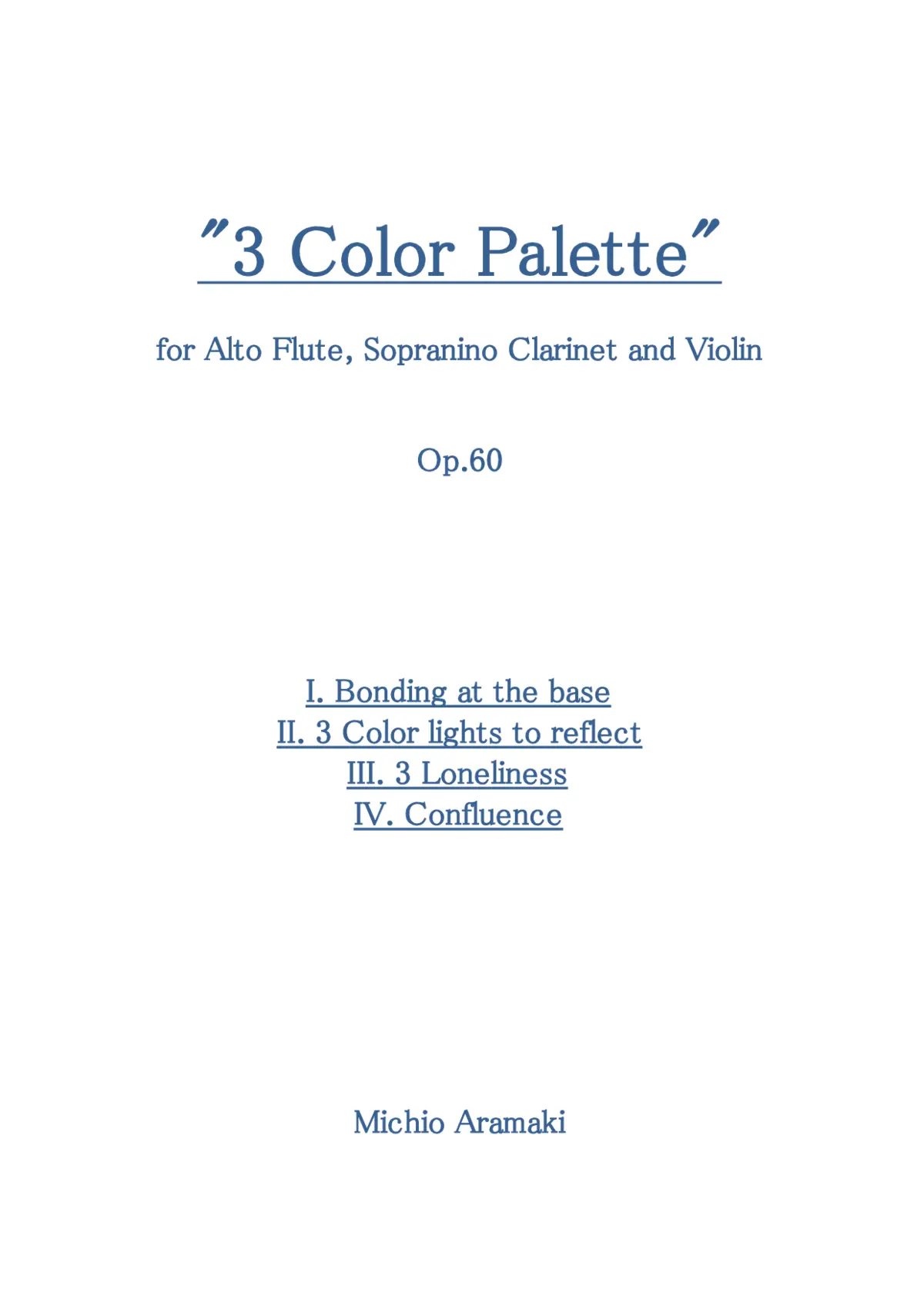 3 Color Palette - Page 1