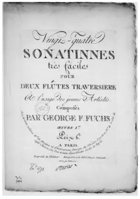 24 Sonatines très faciles pour 2 flûtes