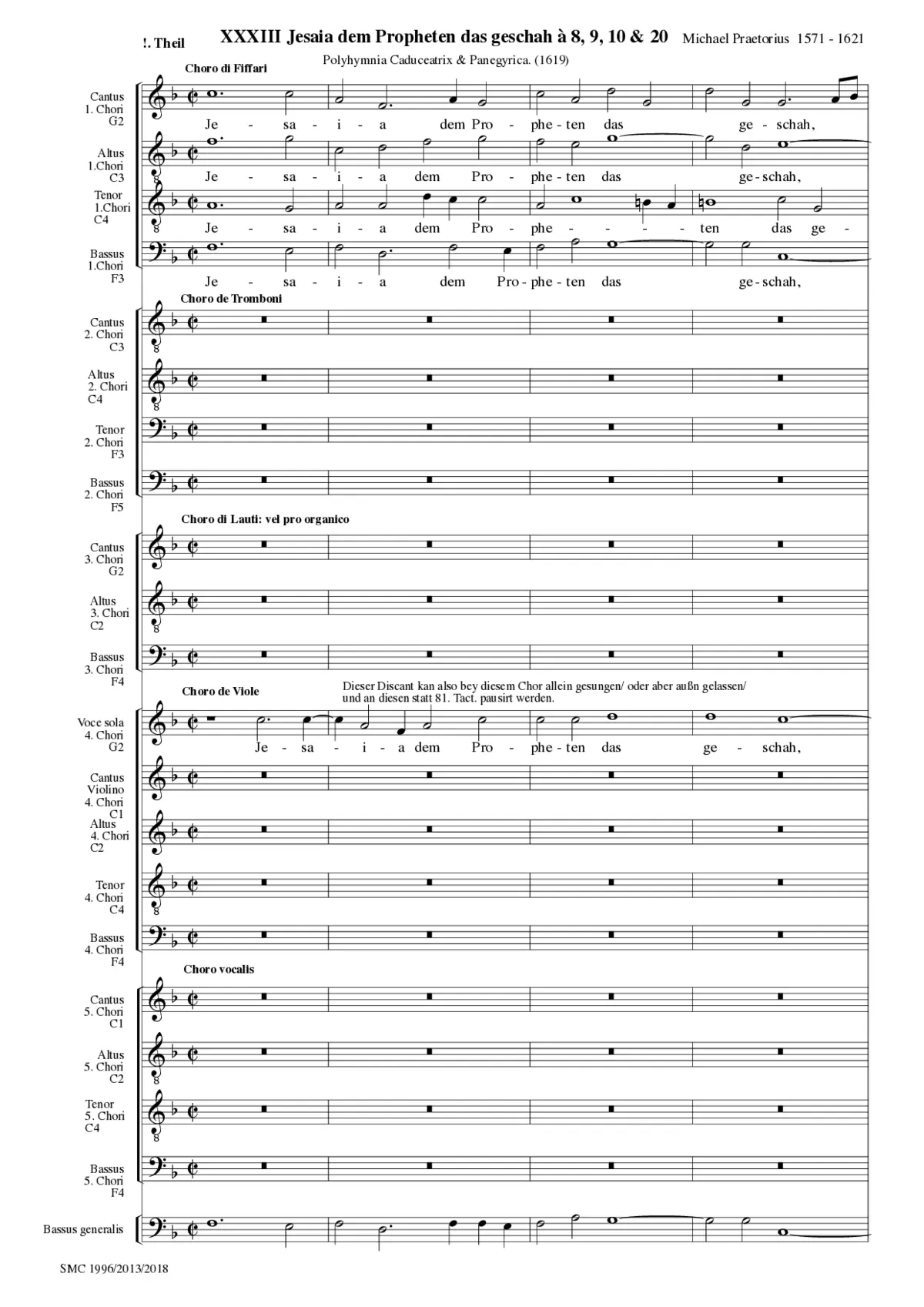 Jesaia dem Propheten das geschah - Page 1