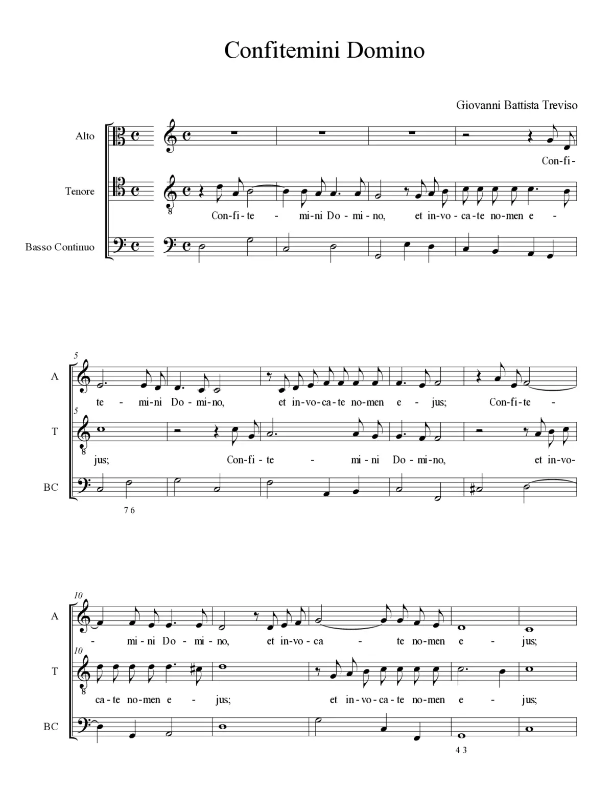Confitemini Domino - Page 1