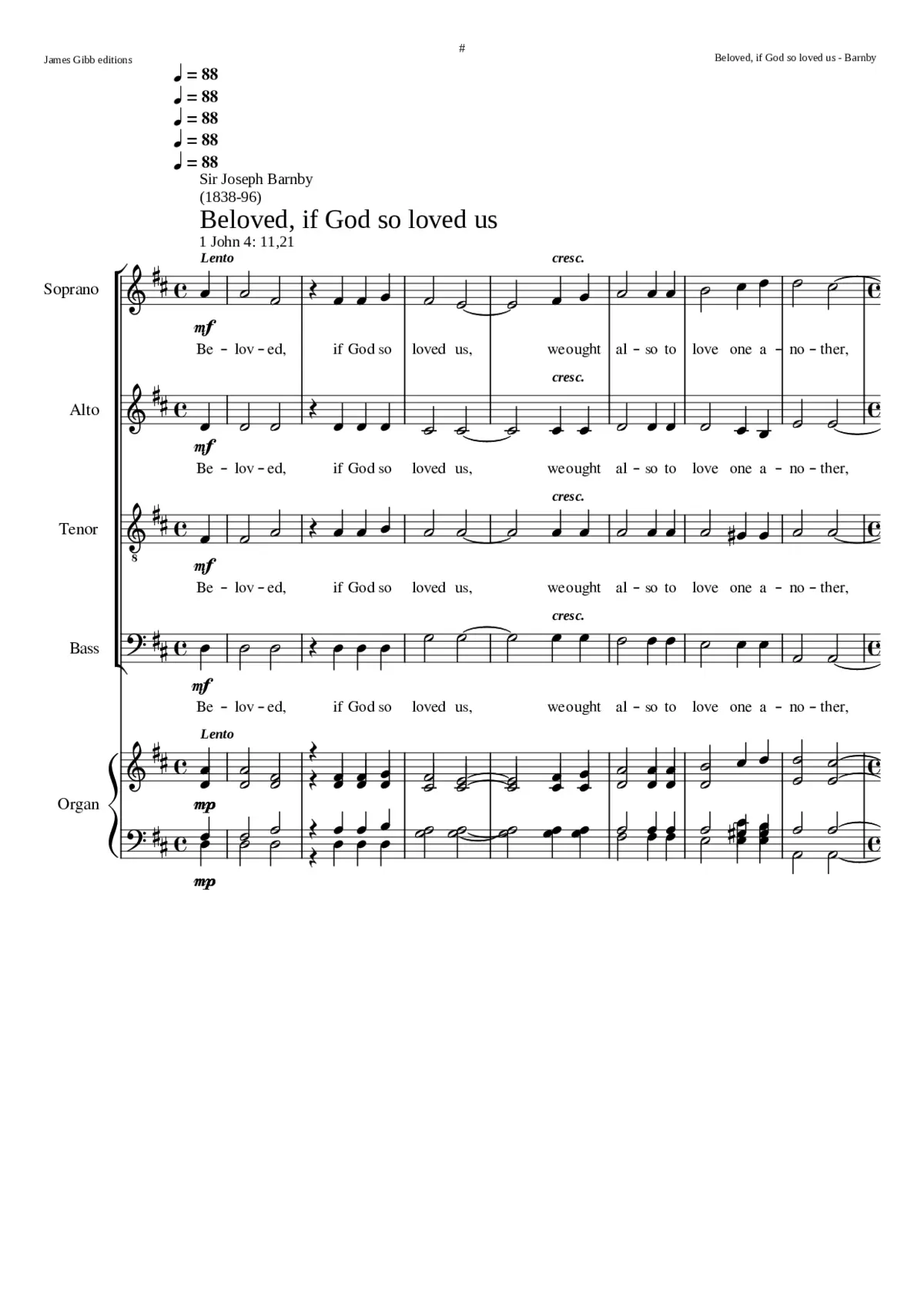 Beloved if God so loved us - Page 1