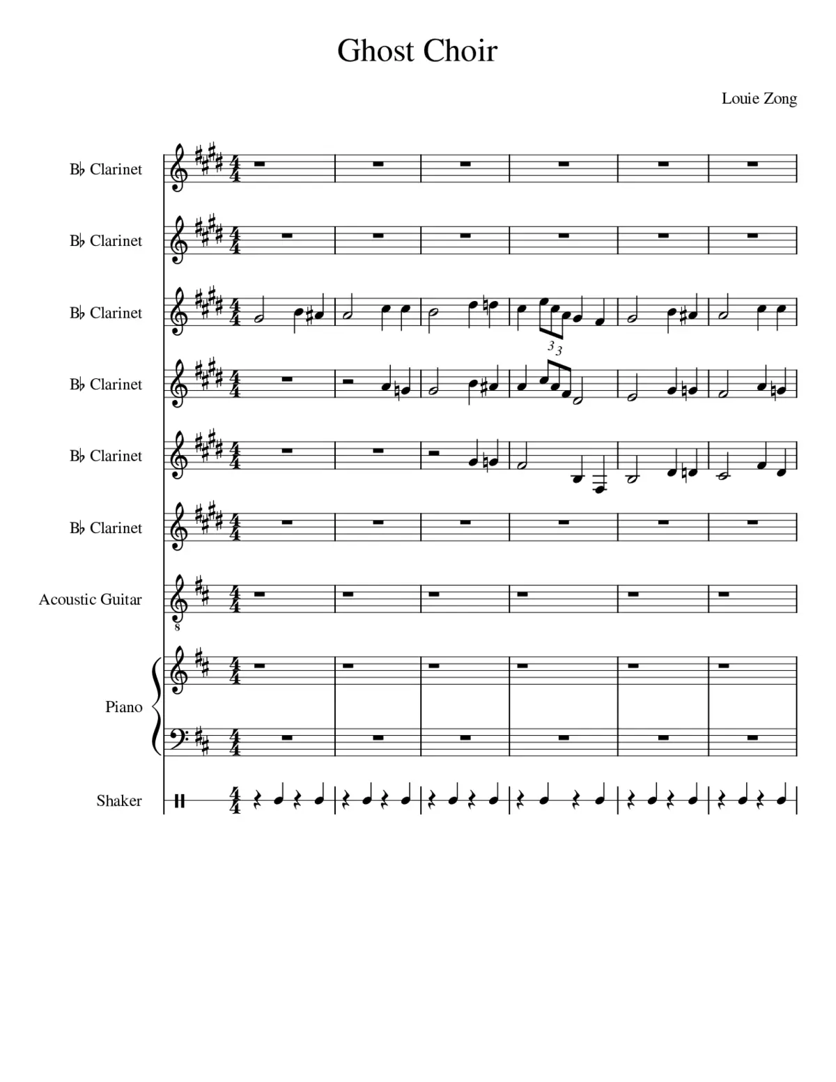 Ghost Choir - Page 1