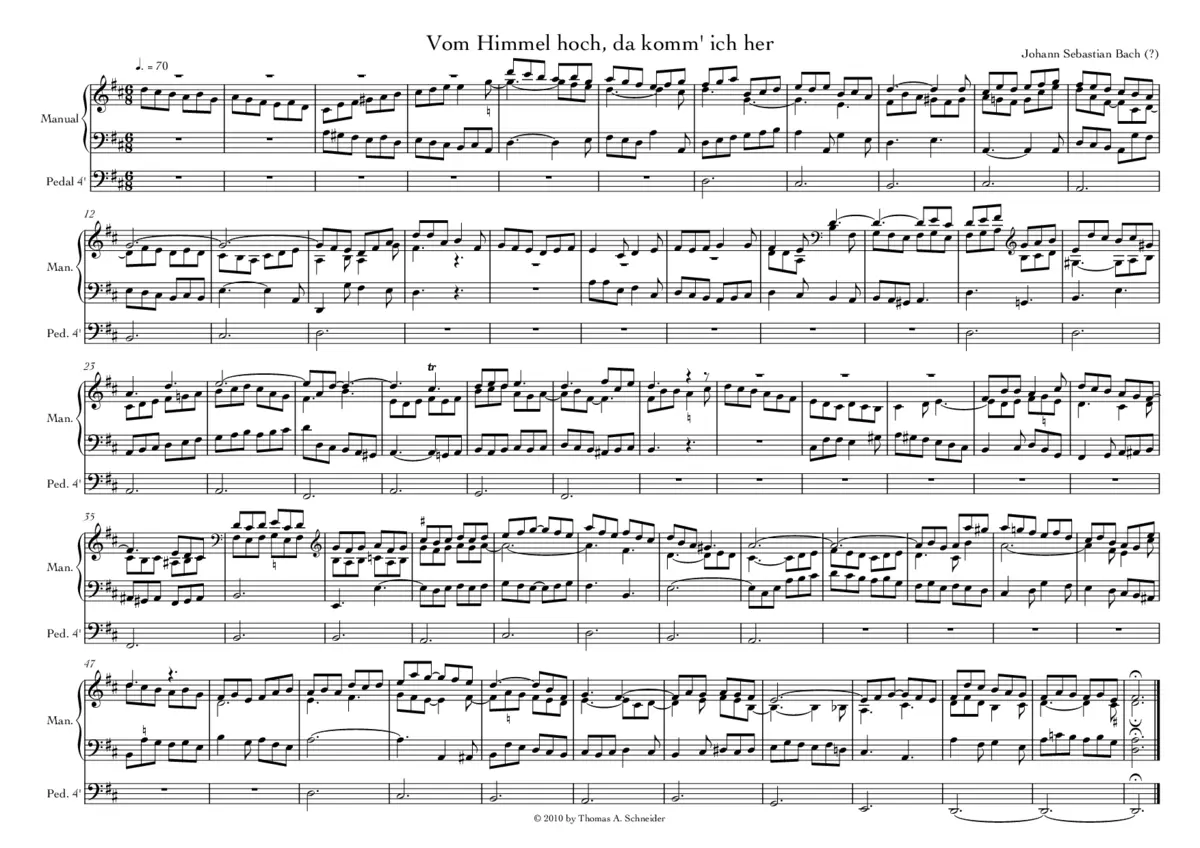 3 Choral Preludes - Page 1