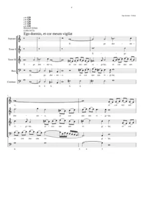 Ego Dormio et cor meum vigilat