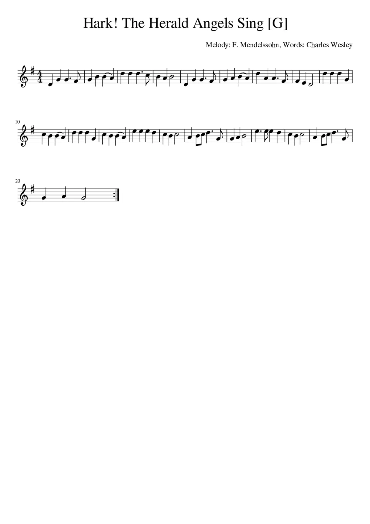 hark the herald angels sing - Page 1