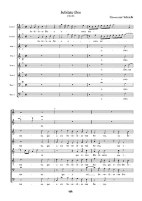 Jubilate Deo Omnis Terra