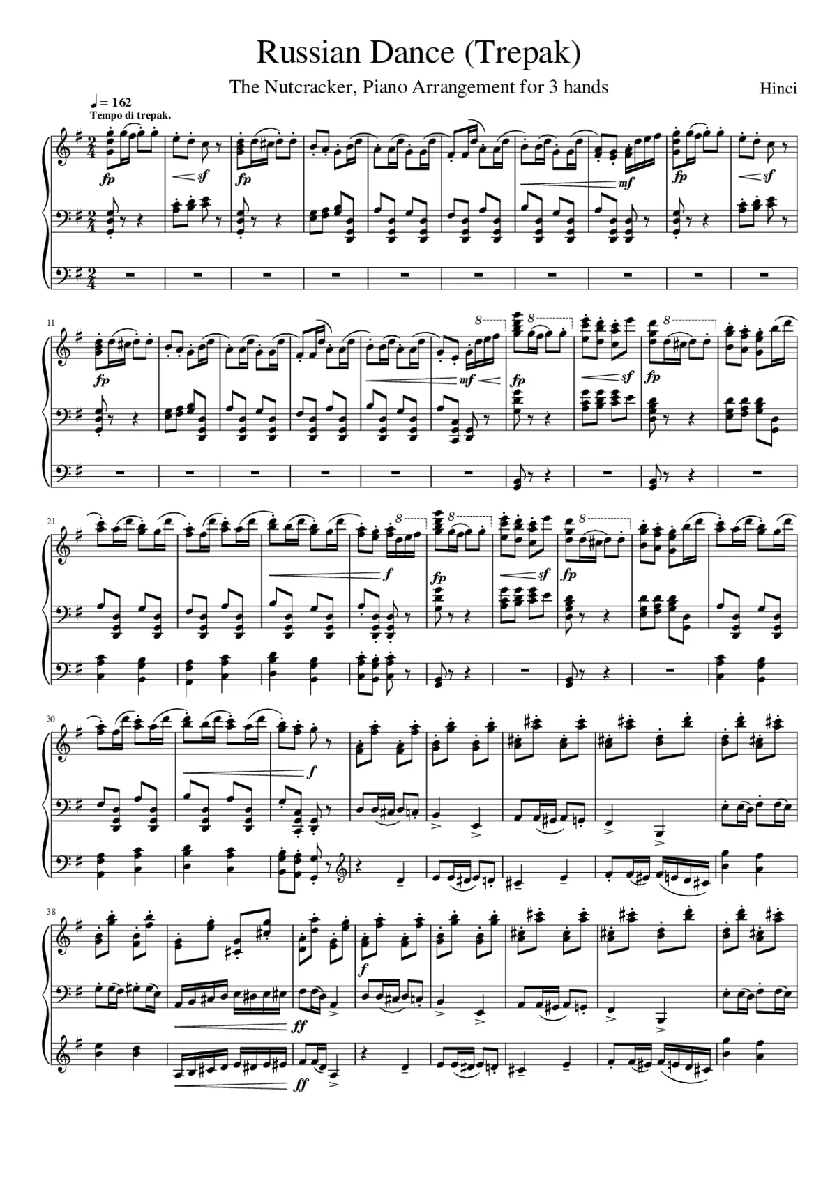 The Nutcracker (ballet) Op.71 - Page 1