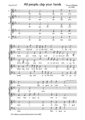 All people, clap your hands