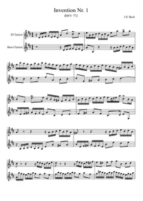 Invention in C major BWV 772
