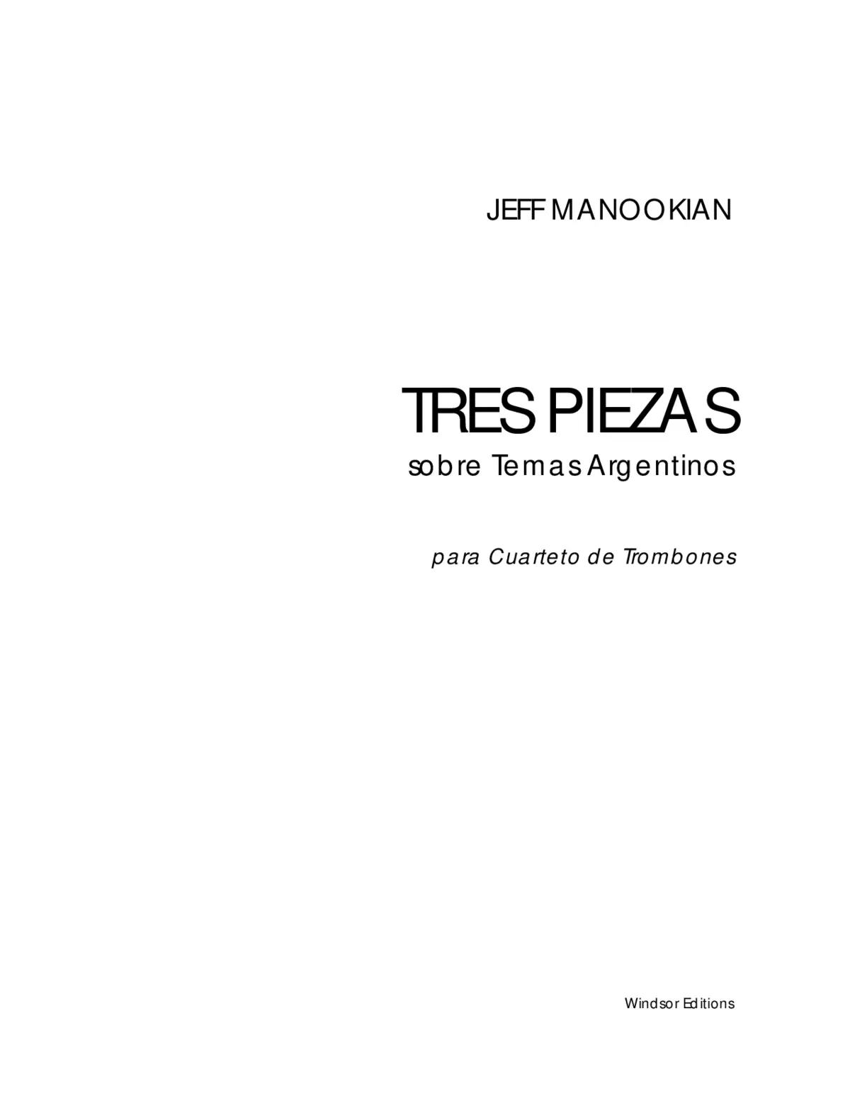 3 Piezas sobre Temas Argentinos - Page 1