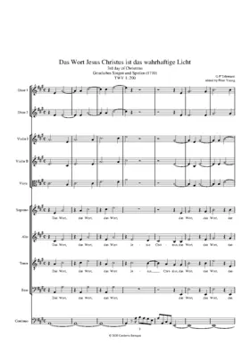 Das Wort Jesus Christus ist das wahrhaftige Licht