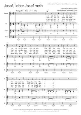Josef, lieber Josef mein