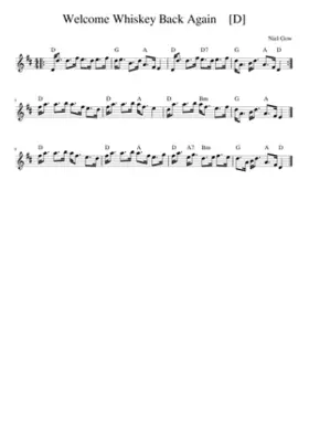 Welcome Whiskey Back Again