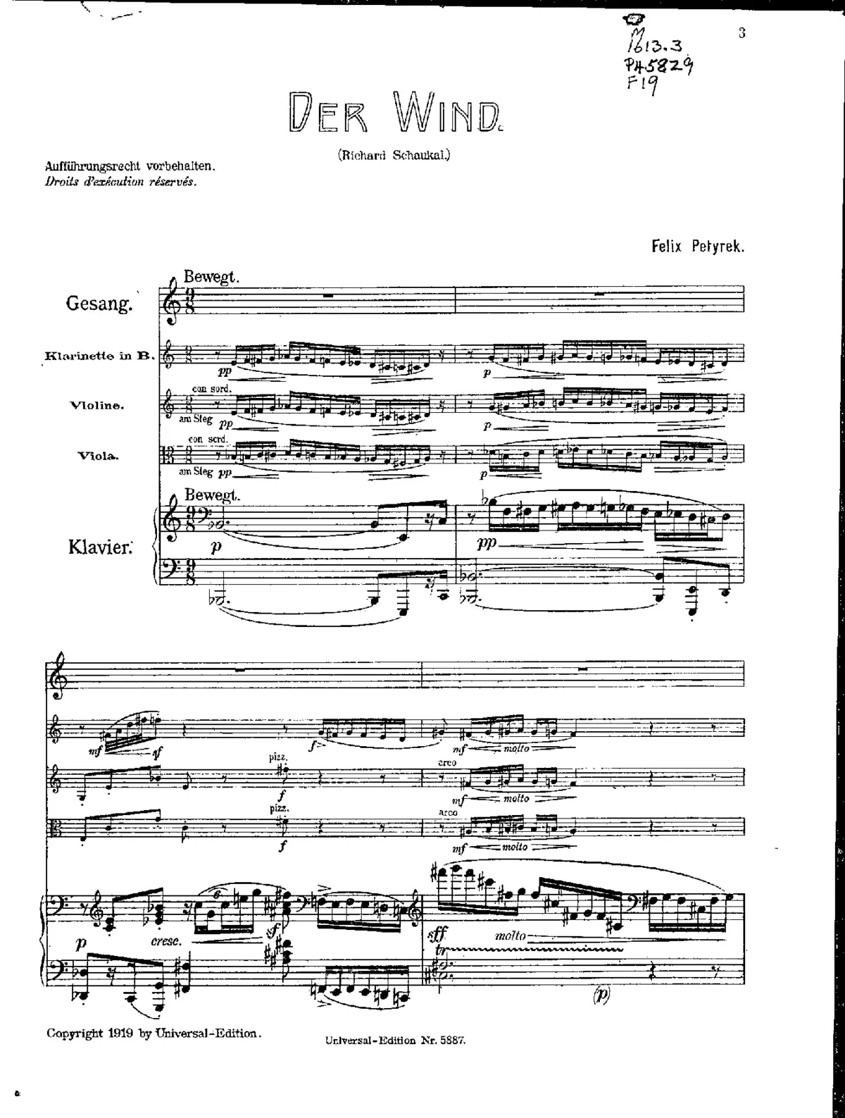 2 Lieder aus dem 'Buch der Seele' - Page 1