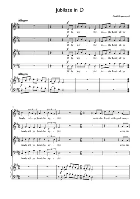 Jubilate in D