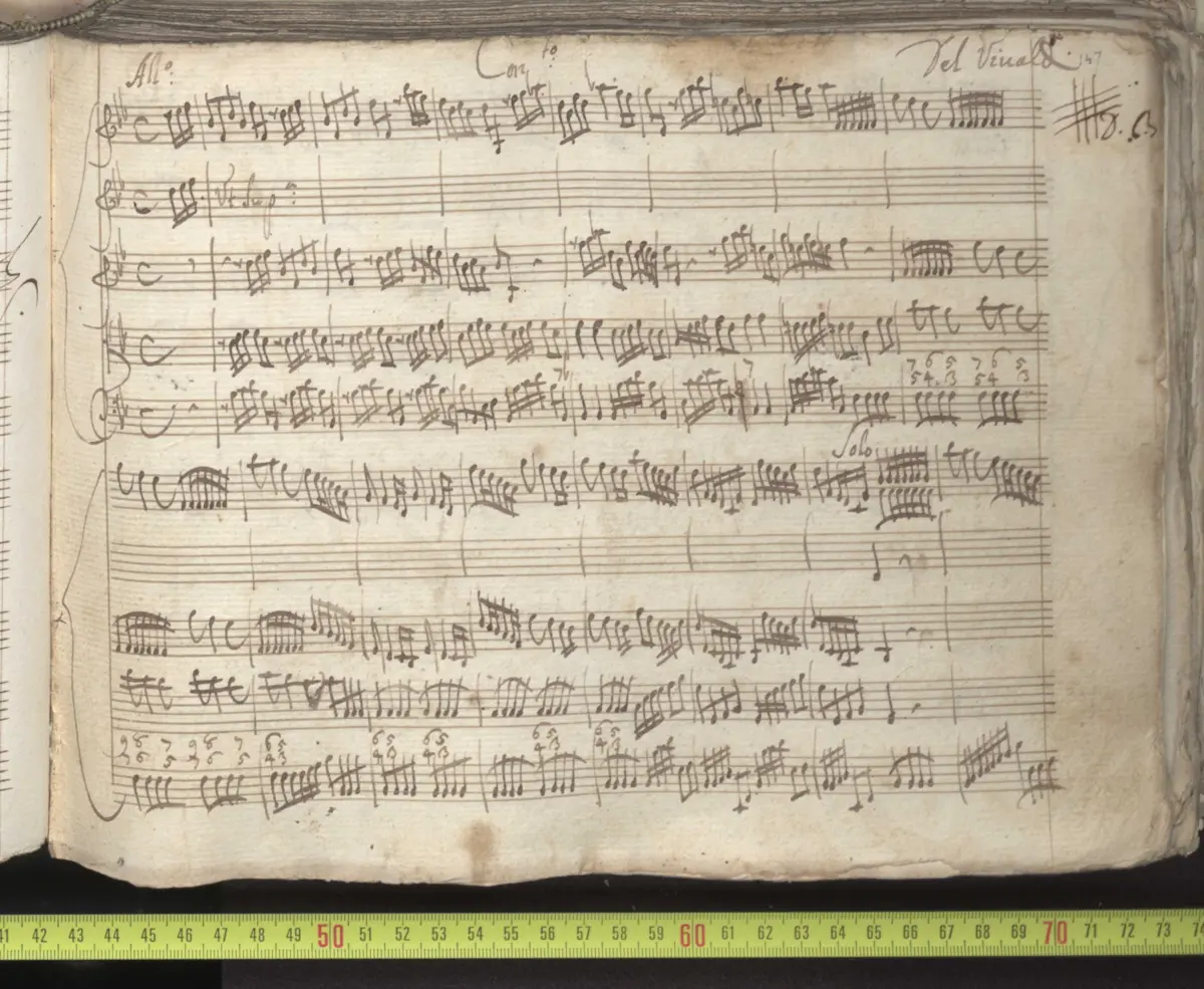 Violin Concerto in B-flat major - Page 1