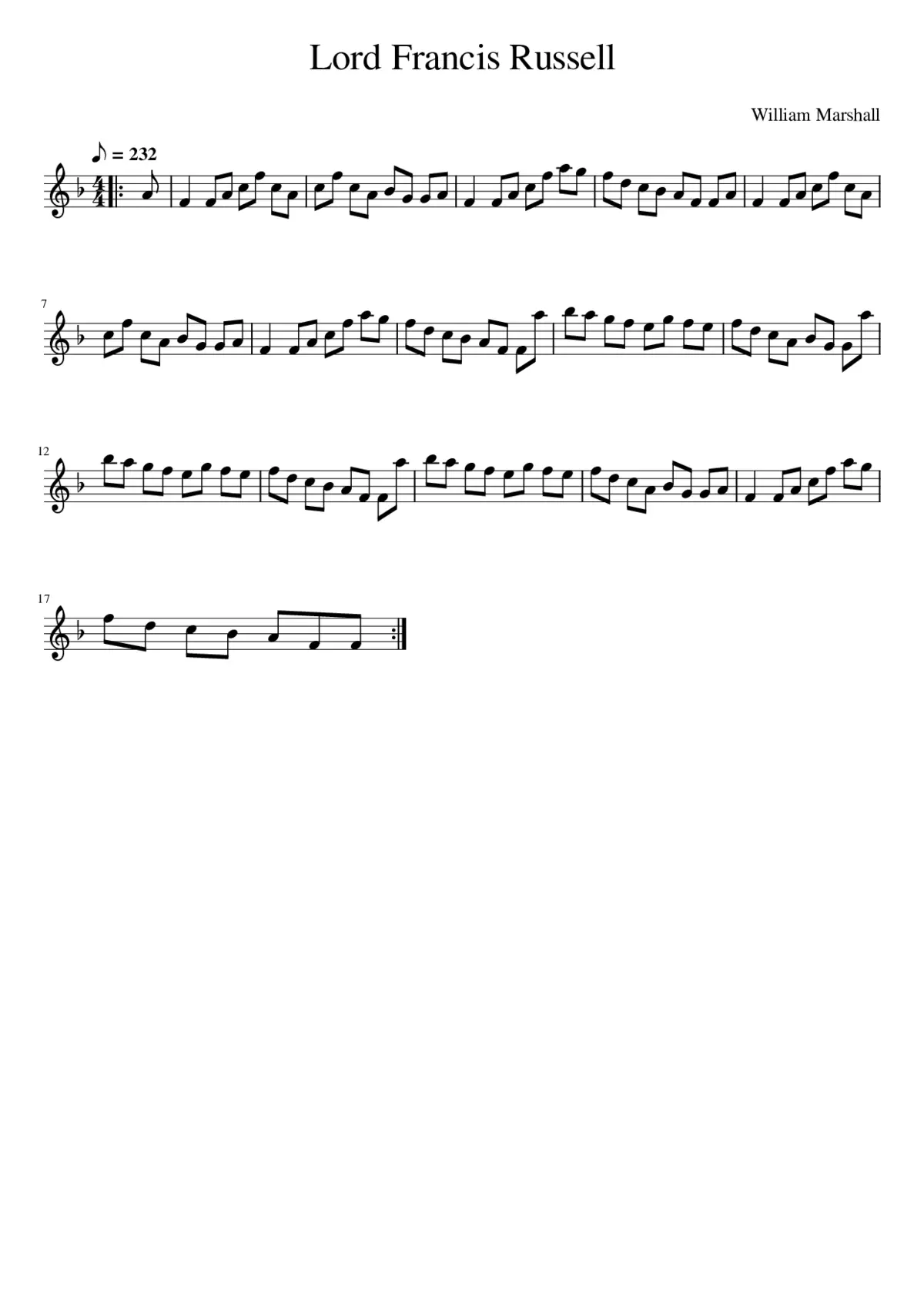 Lord Francis Russell - Page 1