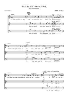 Preces and Responses II