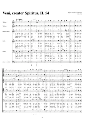 Veni, creator Spiritus, H. 54