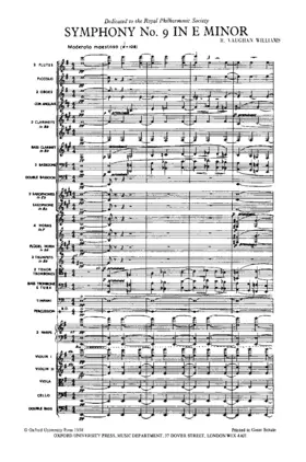 Symphony No.9 in E minor