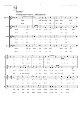 Weepe you no more sad fountaines