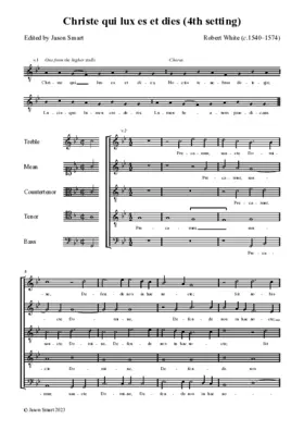 Christe qui lux es et dies IV