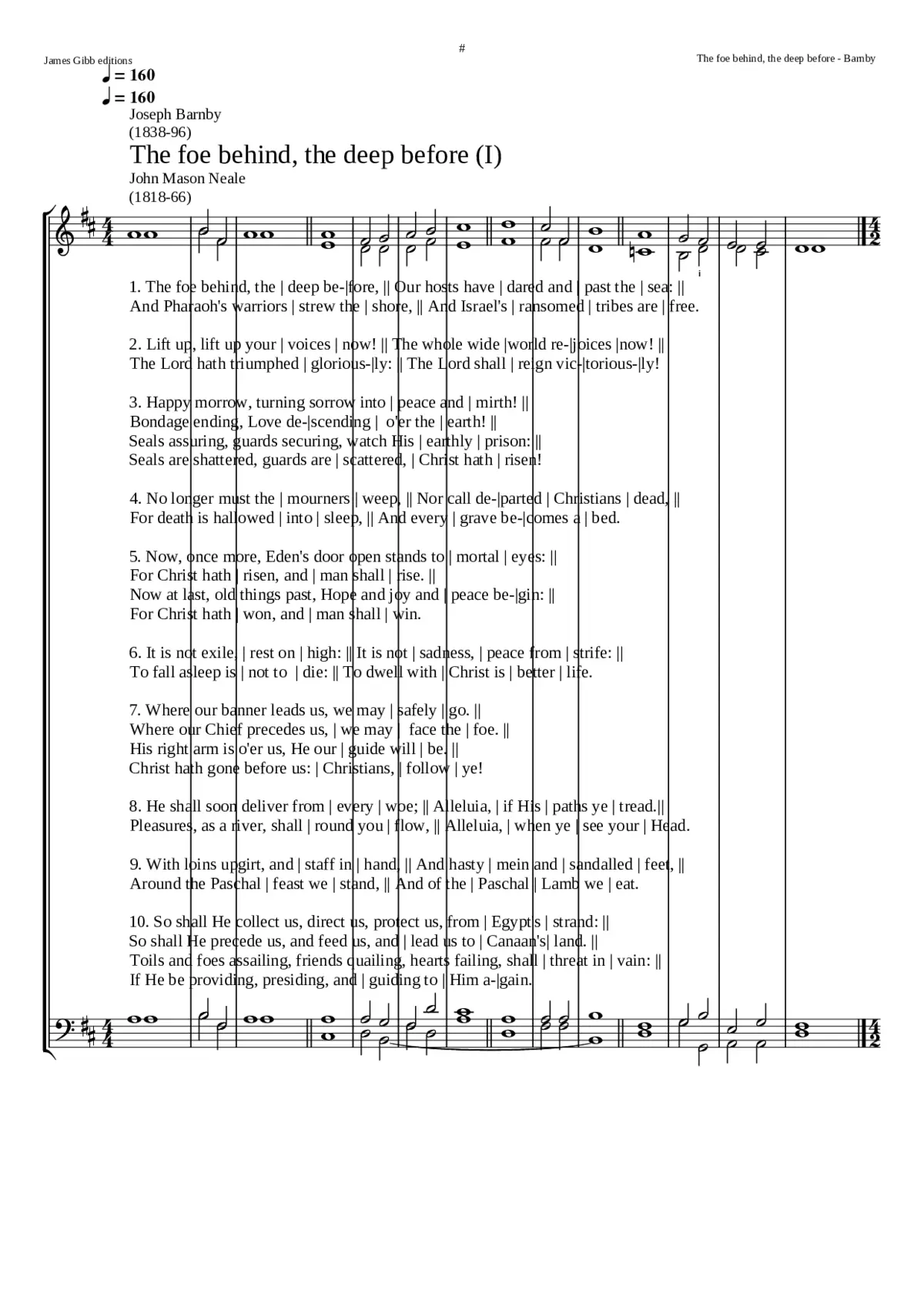 The foe behind the deep before - Page 1