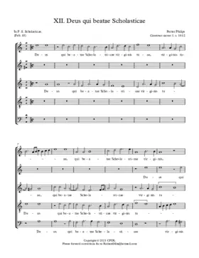 Deus qui beatae Scholasticae