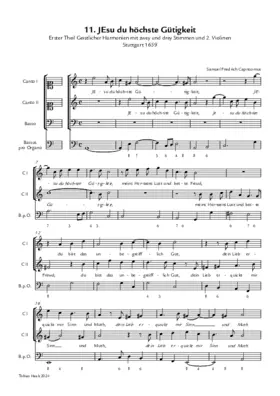 Jesu du höchste Gütigkeit