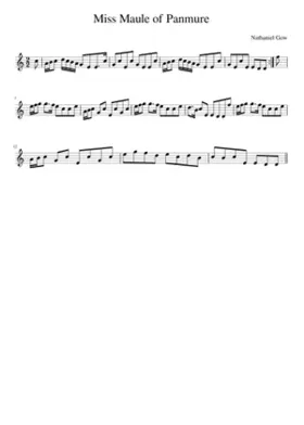 Miss Maule of Panmure