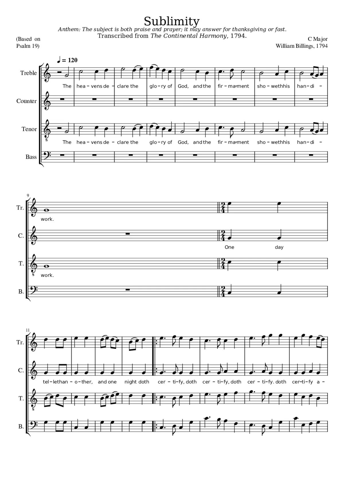 Sublimity - Page 1