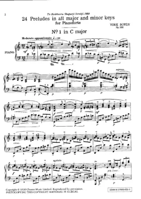 24 Preludes in all Major and Minor Keys