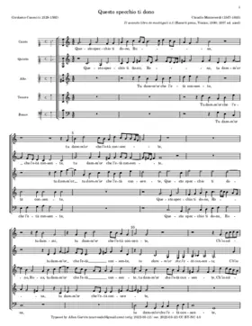 Questo specchio ti dono