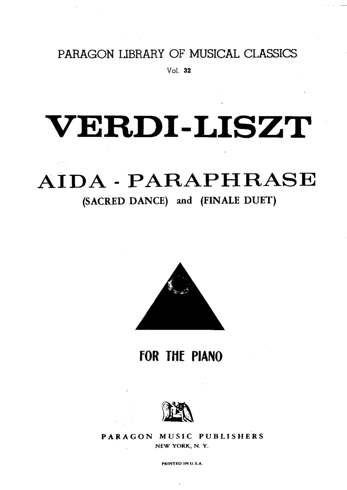 Danza sacra e duetto finale d’Aida - Page 1