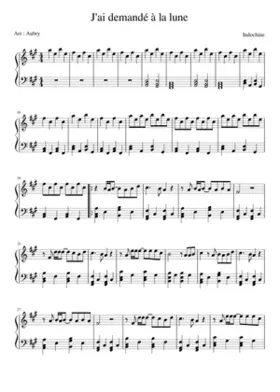 J'ai demandé à la lune