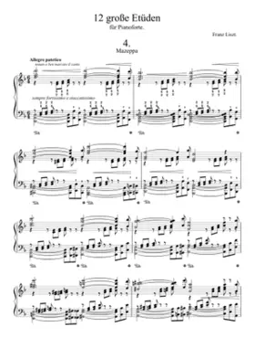 Grandes études de Paganini S.141