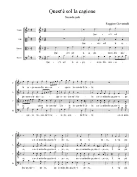 Quest'è sol la cagione