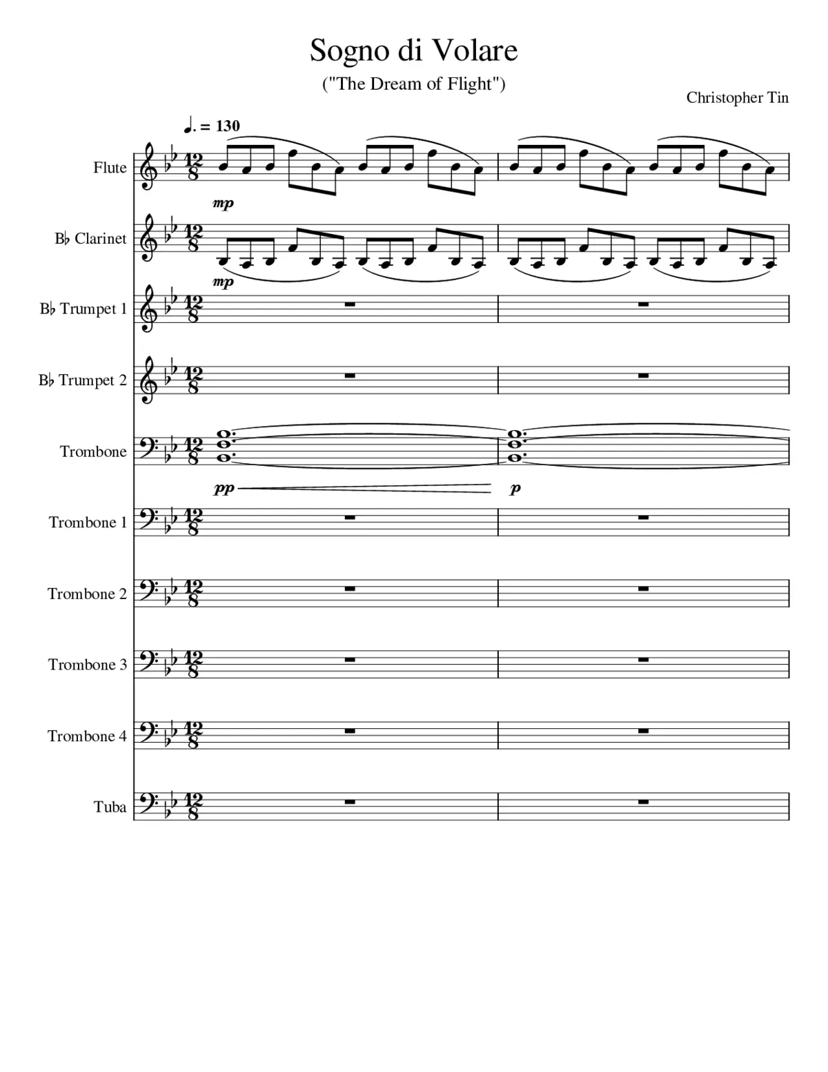 Sogno di Volare - Page 1