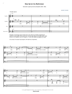 How far is it to Bethlehem