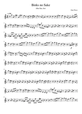 one piece - binks sake