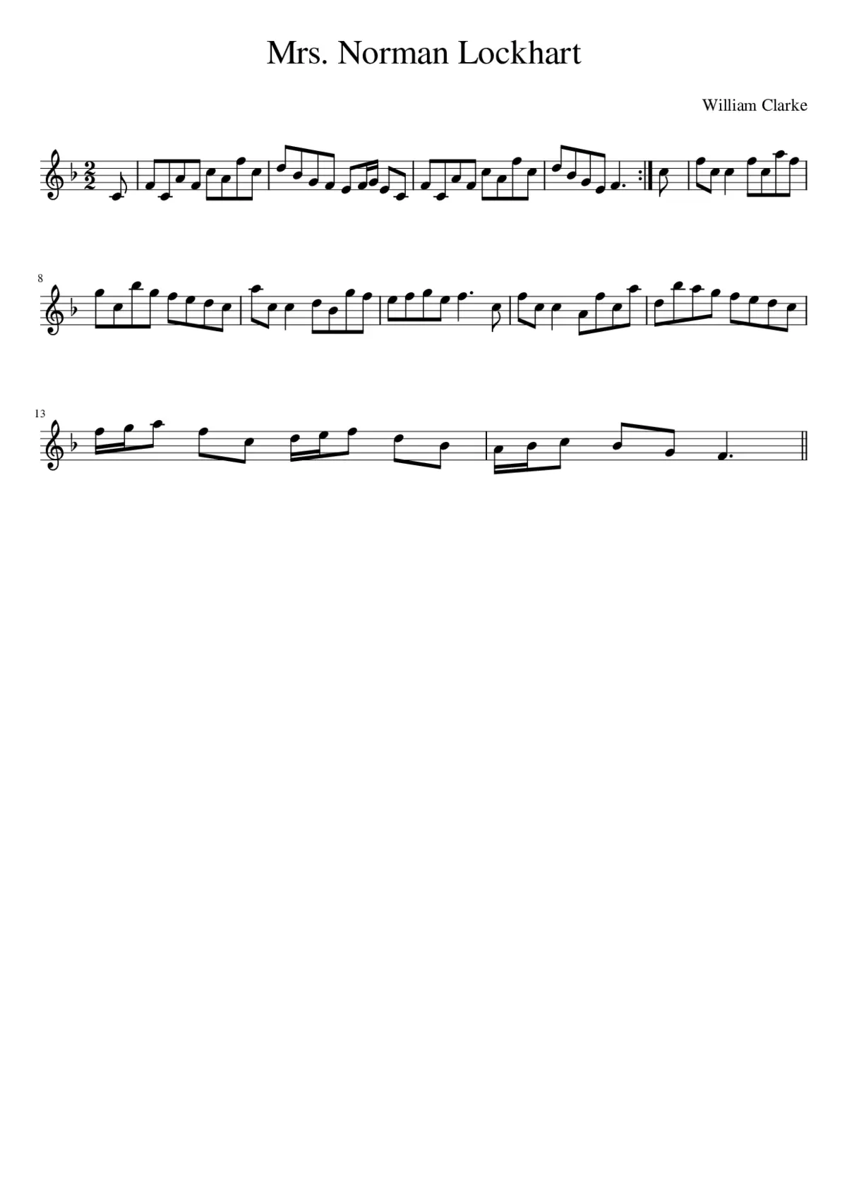 Mrs. Norman Lockhart - Page 1