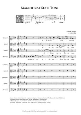 Magnificat Tone VI