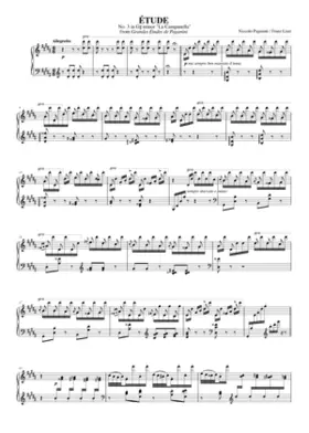 Grandes études de Paganini S.141