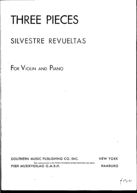Three Pieces for Violin and Piano