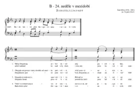 B - 24. neděle v mezidobí