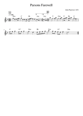 Parsons Farewell